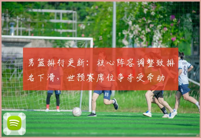 男篮排行更新：核心阵容调整致排名下滑，世预赛席位争夺受牵动